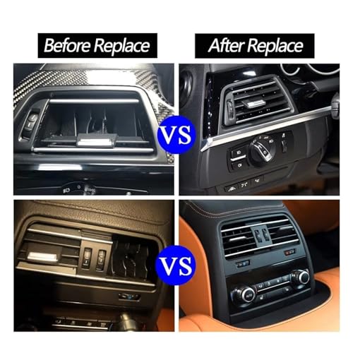 Consola central tablero panel ventilación para reparar aire de BMW RHD 7
