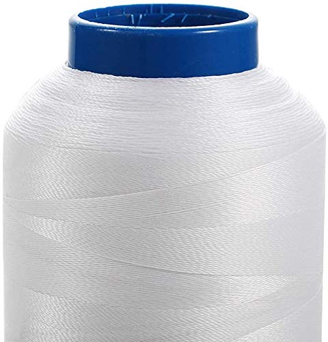 Hilo de bordar brillante blanco en paquete de 2 miniatura 4