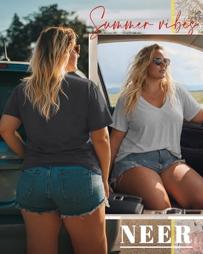 Image of Neer 3 Pack Plus Size Women's T-Shirts