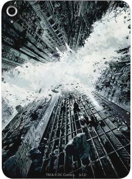 Skinit Decal Tablet Skin Compatible with iPad 11th Gen (2025) - Officially Licensed DC Comics Batman Dark Knight Rises Poster Design