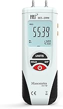 LCD Mini manômetro digital Medidor de pressão de ar diferencial medidor ± 2Psi Data Hold 11 unidades Medidor Diferencial
