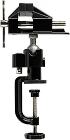 MTX Mini Torno Morsa com Suporte para Furadeira (Mini Torno Morsa)