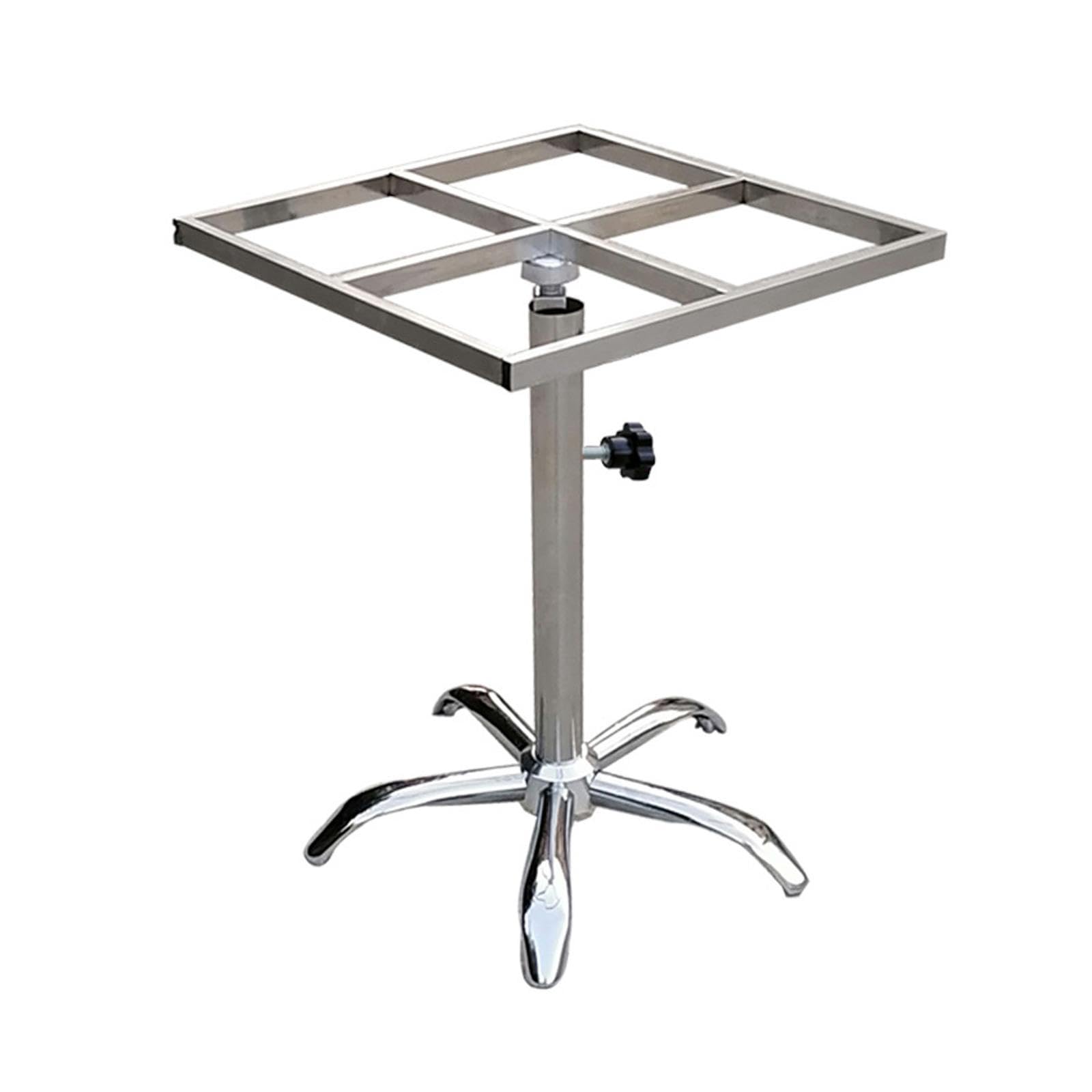 Rastrelliera per Vernice Girevole con Ruote, Supporto per Vernice Regolabile in Altezza, Tavolo per Verniciatura a Spruzzo per Porte E Carrozzeria Del, come descritto, Quadrato 500mmx500mm