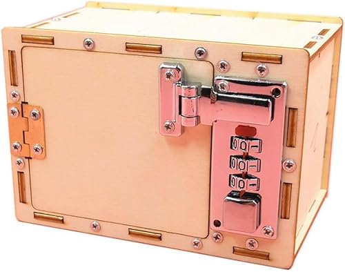VILLCASE Lockbox Herramienta mecánica, caja de herramientas Carpenter Kidcraft Playset Machinist Tools Lockbox DIY Fabricación Materiales Lockbox
