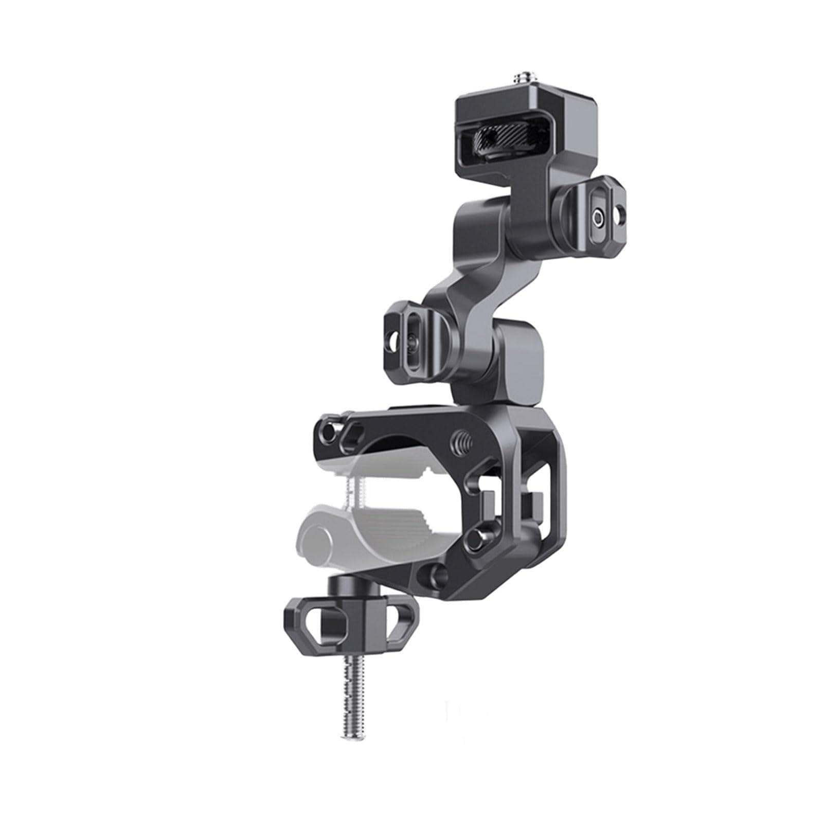 Uchwyt zaciskowy do kamery Motocyklowe uchwyty na kierownicę do aparatów DJI Action/Insta360, adapter do montażu kamery Super Clamp z akcesoriami śrubowymi 1/10.2 cm
