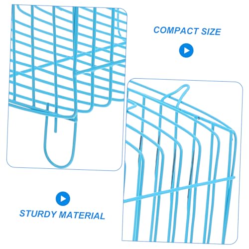 Image of Happyyami 2pcs Travel Carrier Small Bird Cage Portable Ventilation Durable Easy to Use