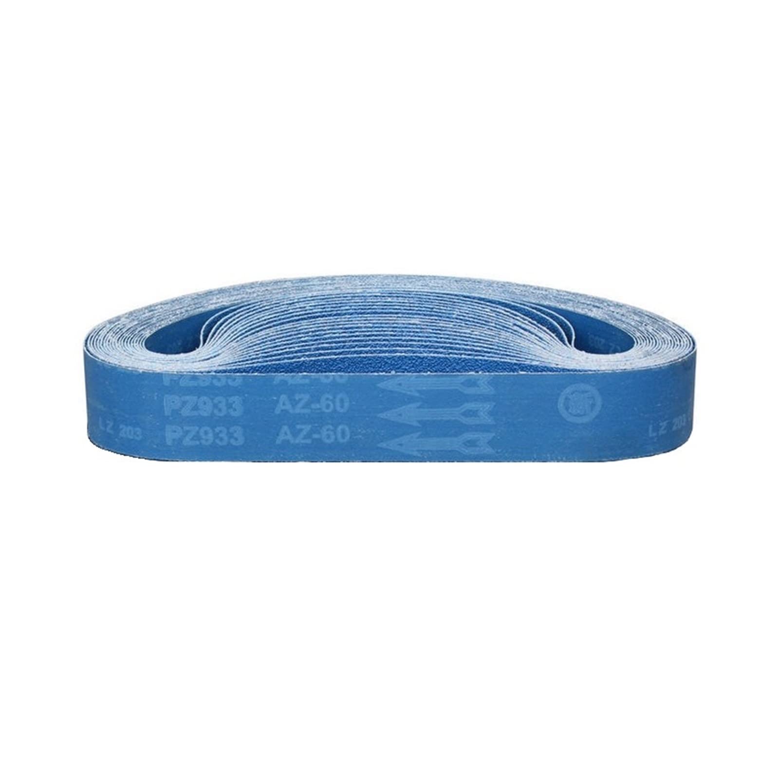 LJFMDLN 7pcs 915x50mm Sanding Belts Sets 60#-240# 36"x 2" Blue Zirconium Corundum Abrasive Belts for Angle Grinder