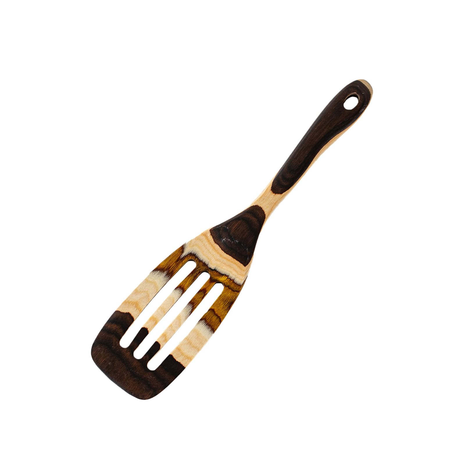 Btgghytr Gradients Wooden Kitchen Utensils Pastas Slotted Spoon Strainer Spatula for Cooking Essential Gift Wood Kitchen Utensils
