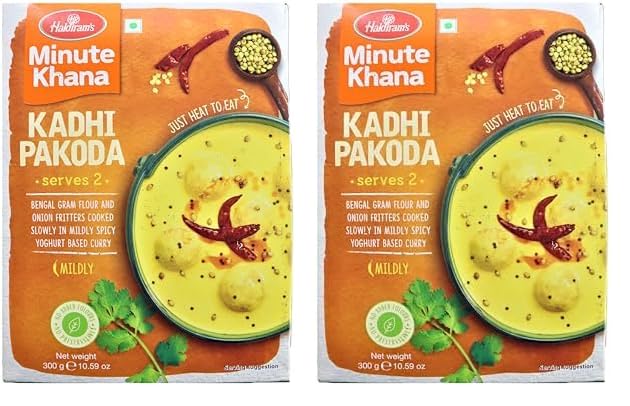Haldiram's Minute Khana Kadhi Pakoda 300g (Pack of 2)