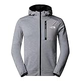 the north face 1/4 zip fleece hoodie women's Corte perfecto The North Face Mountain Athletics Fleece Full Zip Chaqueta para hombre Tnf Pale Grey Heather/M L