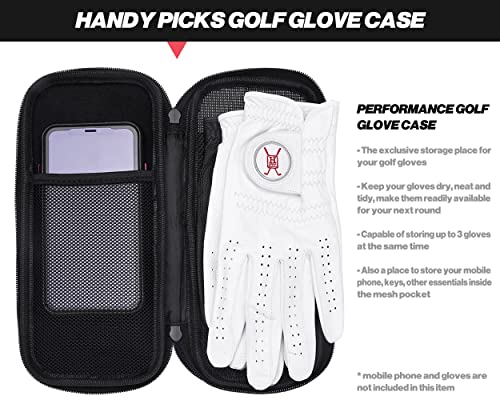 Handy Picks Performance Golf Glove Case, Golf Gloves Holder Case That Protects n Keeps Your Golf Gloves Neat n Dry - Image 2
