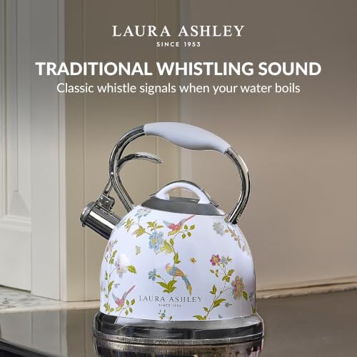 Bouilloire à induction Laura Ashley Elveden Blanc 2,5L VQ