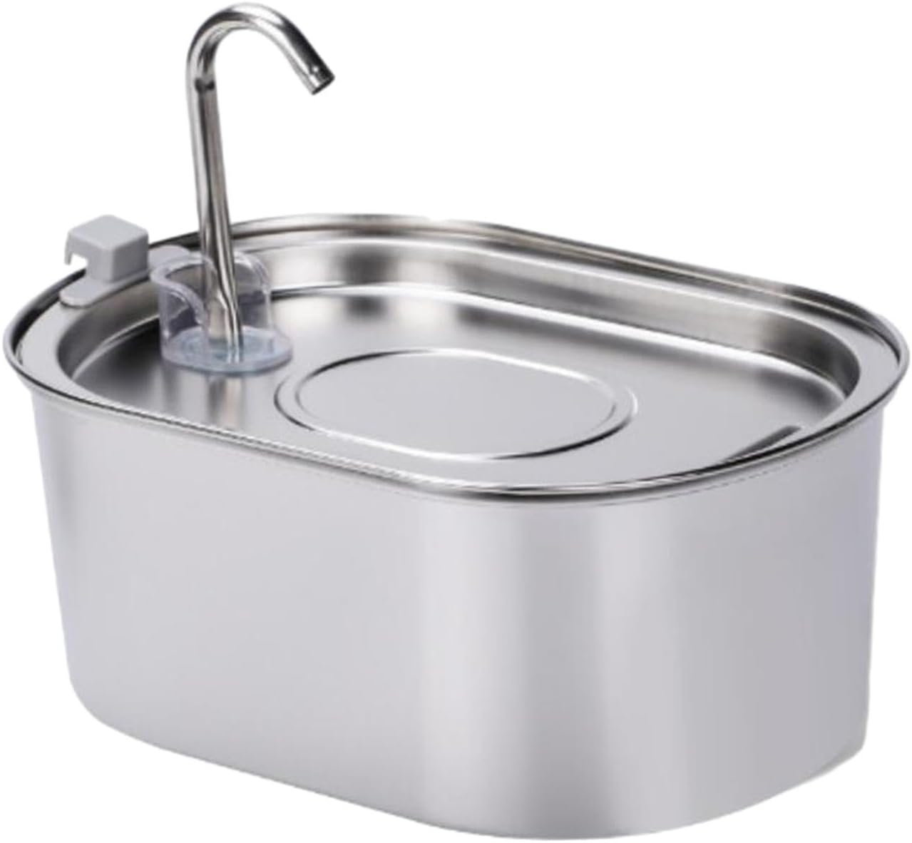 ステンレススチール猫ペット噴水108オンス猫フィーダー犬複数のペット用