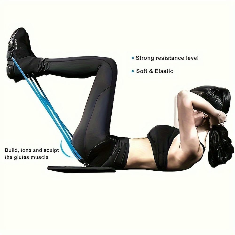 Bandas de Resistencia de látex ZBDZSW para Yoga y Fitness: Correas elásticas versátiles para Adelgazar Las piernas, Levantar los glúteos y Entrenar Todo el Cuerpo