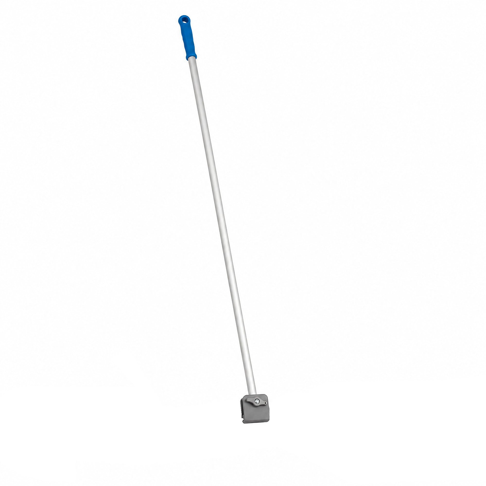 Wischmop-Set 160 cm, Profi Bodenwischer Edelstahl für Parkett | Edelstahlhalter und Baumwollmop aus deutscher Fertigung fuer Turnhallen und Tanzschulen. Ideal zur Trocken- und