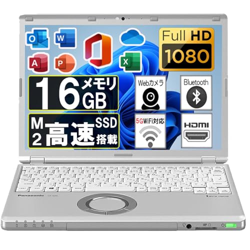 �yWeb�J���������z�m�[�g�p�\�R�� Pana sonic �m�[�gPC CF-SV7/8/12.5�^�t��HD/MS Office 2019/Windows11Pro/Core i5-8350U/PASO ECO��WIFI/HDMI/type-c (�����ςݕi