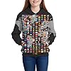 FiveEarl World Flags 3D Print Hooded Sweatshirt, Long Sleeve Pullover Hoodie for Youth Boys Girls, Ages 6-14 (UK, Age, 12 Years, 14 Years, Regular, Wflg01) #3