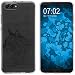 Produktbild PhoneNatic Case kompatibel mit Huawei Honor View 10 Silikon-Hülle Floral Katze M2-1