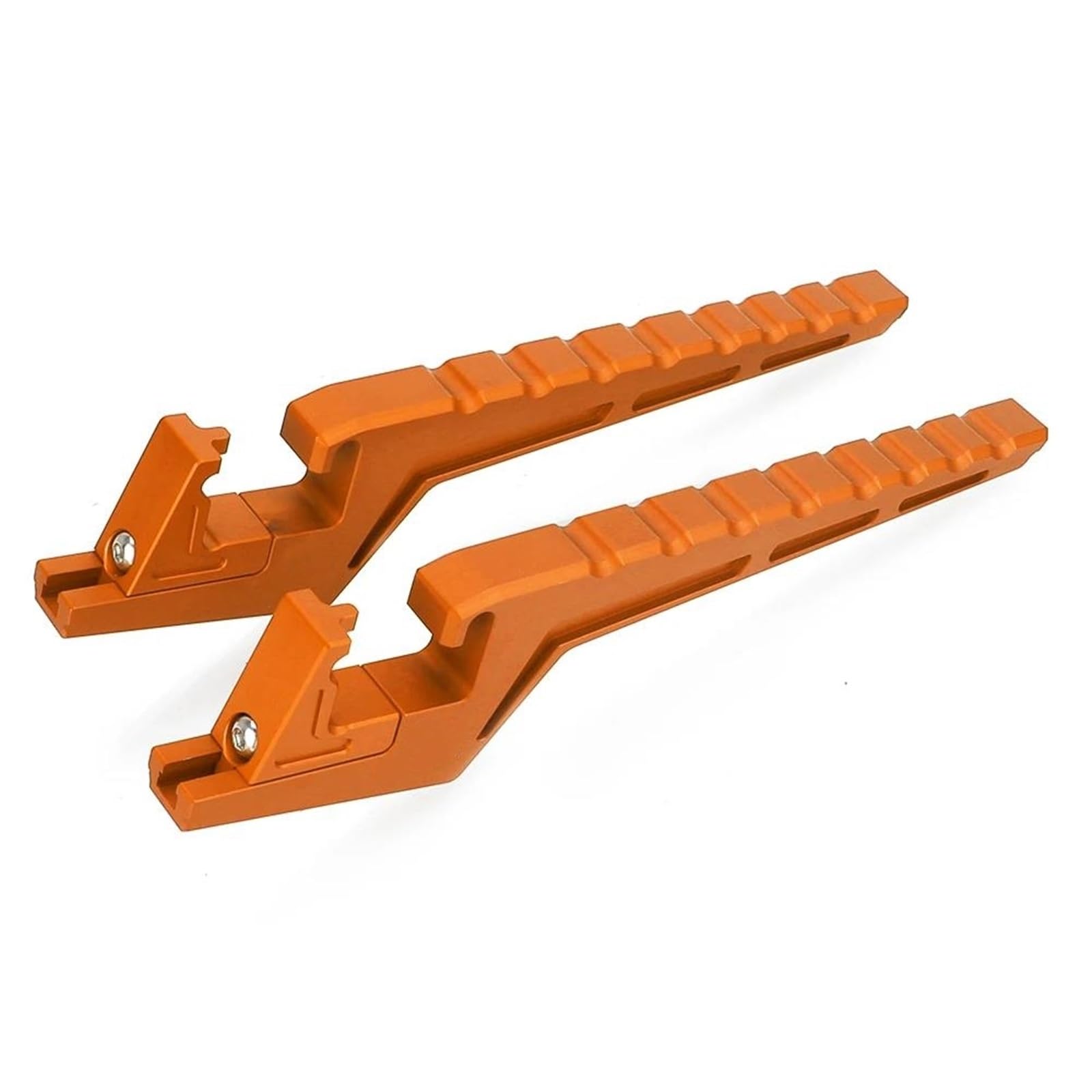 Reposapiés Motocicleta para Sur Ron Light Bee X/S/L1E Pasajero Estriberas Extensión Estriberas Motocross Bicicleta Bicicleta Eléctrica Accesorios Motocicleta Estriberas Motocicleta(Orange)