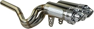 RJWC Can Am Renegade XMR Centered Dual Slip On Exhaust