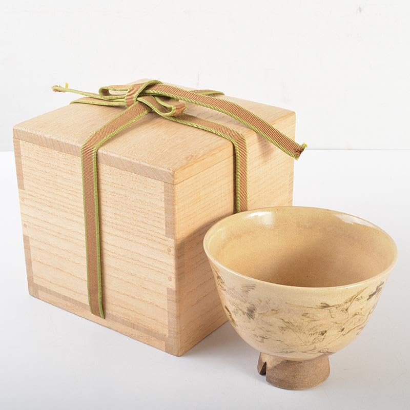 茶道具　京焼　野々村仁清造　鶴図　茶碗　表千家十三代即中斎極箱　D　R6792 Amazon.co.jp: 茶道具 京焼 野々村仁清造 鶴図 茶碗 表千家十三代中斎