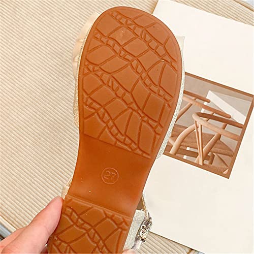 Girls Sandals Little Girl's Adorable Princess Party Girls Dress Bow Princess Shoes Girls Slipper Socks 9 Years3