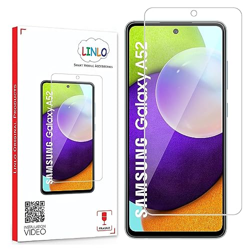 Image of Tempered Glass Screen Protector Compatible for Sam sung A54 5G / A53 / S20 FE / A52 / A52s / A51 / M31s with Full Screen Coverage; Except Edges and Easy Installation Kit(Transparent), Pack of 1
