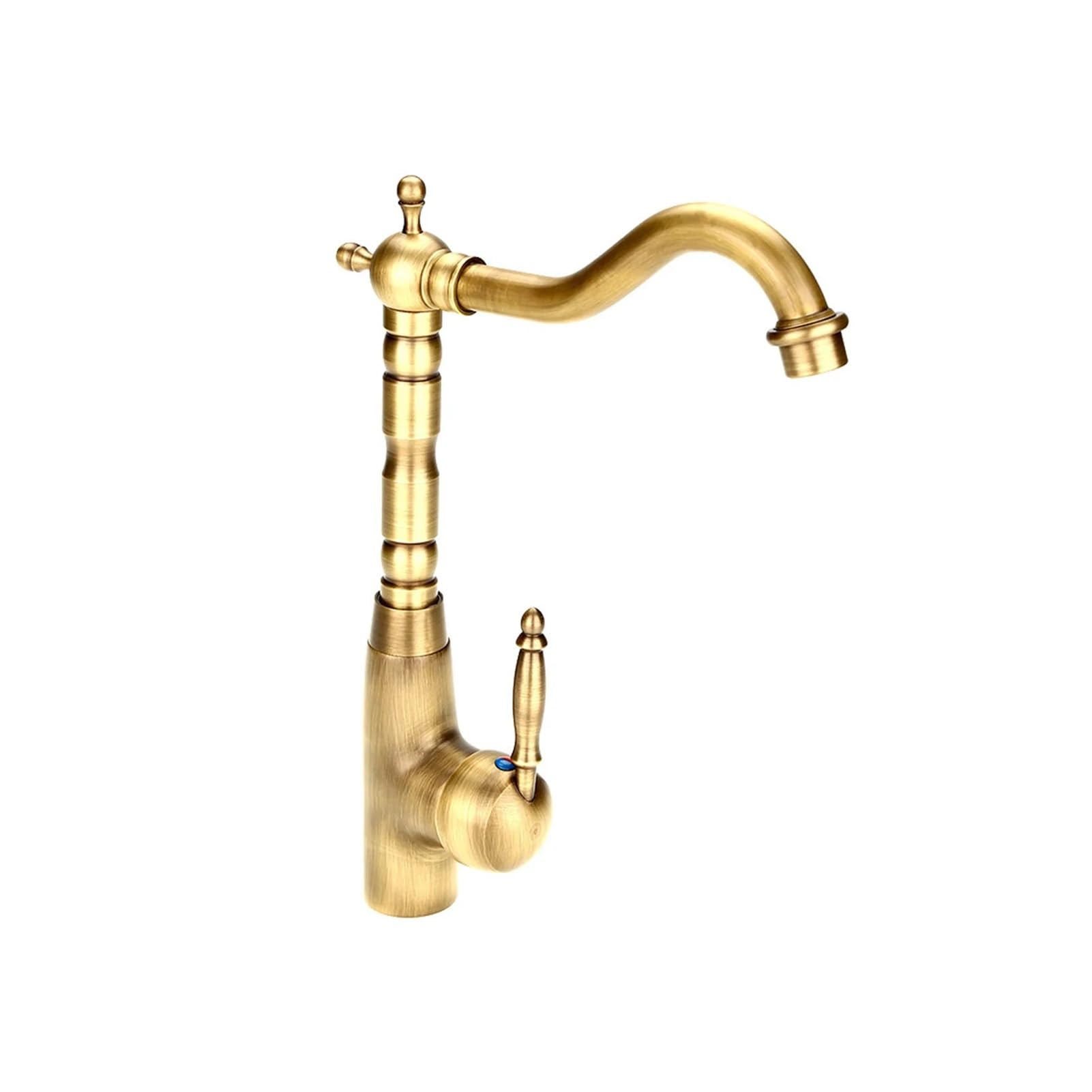 Grifos mezcladores para Fregadero Estilo Retro Antiguo de latón Macizo Cocina baño Lavabo tuberías Agua Caliente y fría Grifo Mezclador la mayoría los escenarios.