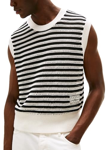 Tommy Hilfiger Men's APXGP Collection Stripe Sweater Vest2