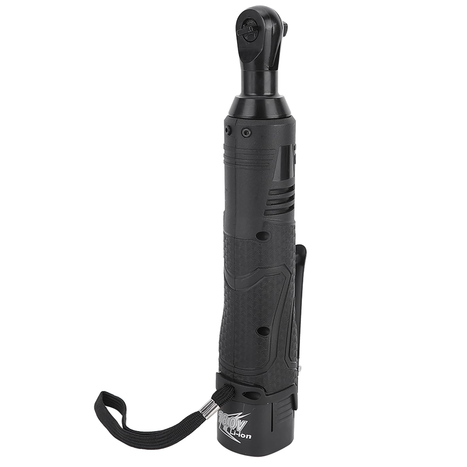 Fdit Chiave a Cricchetto Angolata 18V 3/8in, Avvitatore Elettrico a Batteria Senza Fili con velocità Variabile e Luce LED per Riparazioni Auto (Spina europea 220 V)