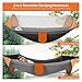 AWHZngE 3 in 1 Camping Hammock with Mosquito Mesh Automatic Quick Opening Nylon Hammock Anti-Mosquito Hanging Hammock Tent for Outdoor for Terrace, Outdoor