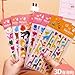 Produktbild BLOUR 6 Blätter/Pack Kinderaufkleber 3D Puffy Bulk Cartoon Zoo Tier Scrapbooking Aufkleber für Kinder