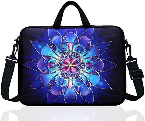 17 to 17.3-Inch Neoprene Laptop Shoulder Bag Sleeve Case for 17"- 17.3" MacBook/Ultrabook/HP/Acer/Asus/Lenovo (Classic Blue)