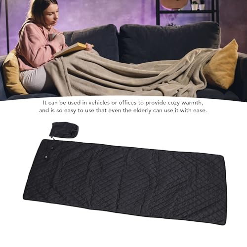 Couverture chauffante USB au bureau ou en voyage plaid chaud polyester - 5