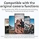TELESIN° Handy Handle Grip Halterung, Handy Hand Griff Selfie Stick, Smartphone-Aufnahmegriff mit Kabellose Bluetooth-Fernbedienung, Handygriff Halterung für iPhone Android zum Filmen (Keine CPL Len)