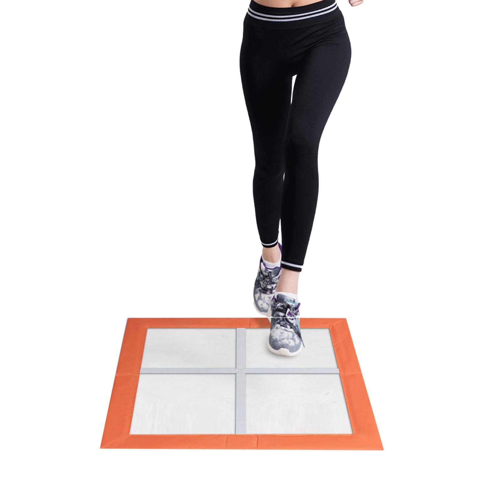 Scala quadrata per agilità, tappetino per allenamento agilità, griglia portatile per esercizi, tappetino portatile e griglia quadrata per allenamento agilità, design intuitivo, per esercizi