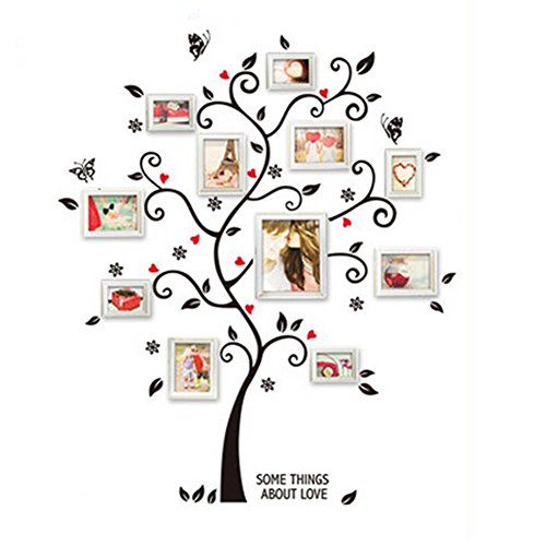 Fablcrew - adesivi da parete a forma di albero con...