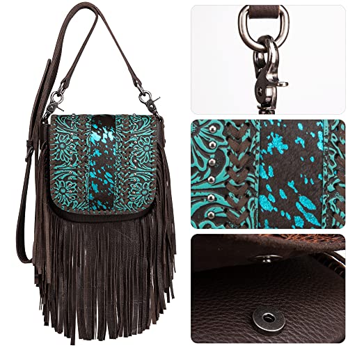 Image of Montana West Fringe Purse Western Purses for Women Crossbody Bag