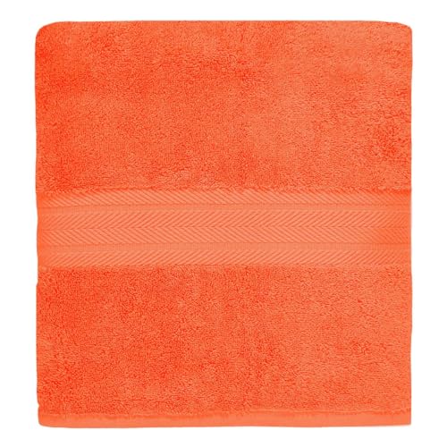 Drap de Bain Absorbe Moiteur Sensei Maison Luxury Finition Corail