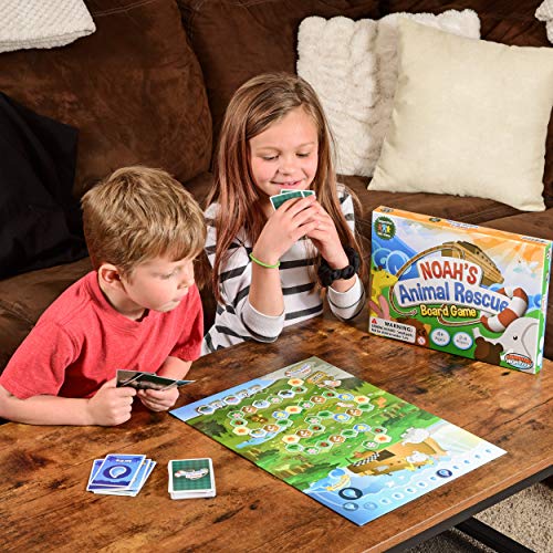 Noah's Animal Rescue Cooperative Bible Board Game miniatura 4
