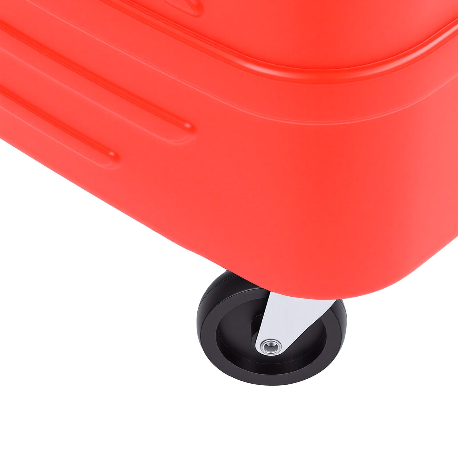 Keenso Serbatoio di Scarico dell'olio Esausto Contenitore di Scarico dell'olio in Metallo ABS 35 L Regolabile da 27,56 a 68,90 Pollici Design a Prova di Fuoriuscite con Ruote con Scomparto per