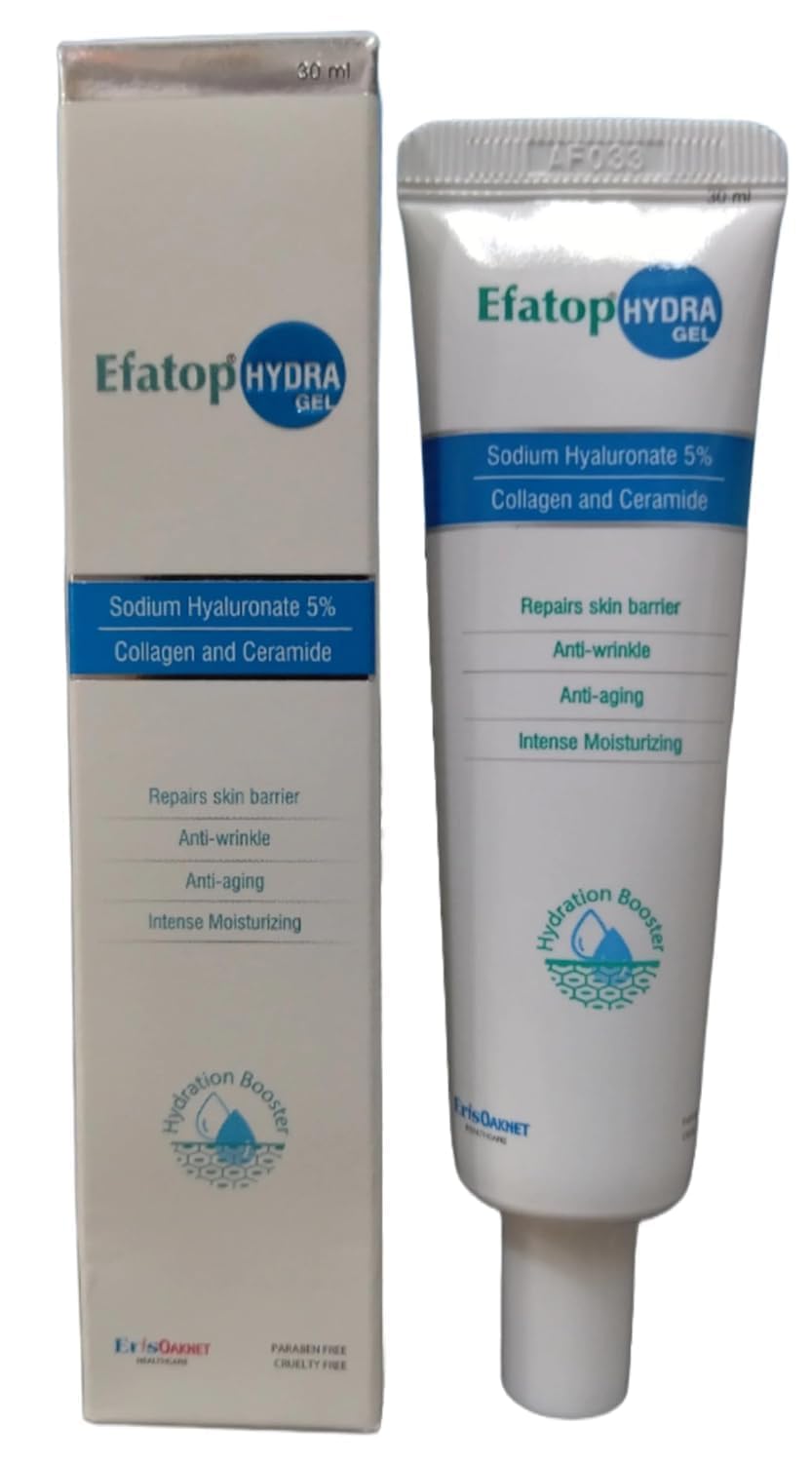 Oaknet Efa-top Hydra Gel Face Moisturizing Gel,72Hr Hydration 30ml-Pack of 1