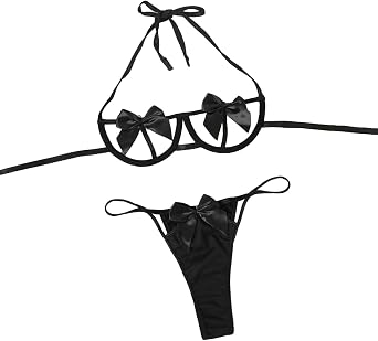 SINGUYUN Womens Erotic Lingerie Set 2 Pieces Bra And Panty Set Sex Underwear Babydoll Outfit Anime Cosplay Lingerie