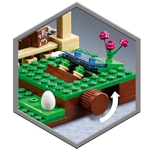 Amazon.co.jp - レゴ® マインクラフト 赤い馬小屋 21187