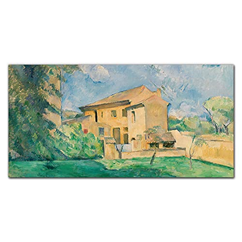 Décoration Tableau en Verre Coloray 100x50cm pour illuminer un mur sombre avec un paysage de village