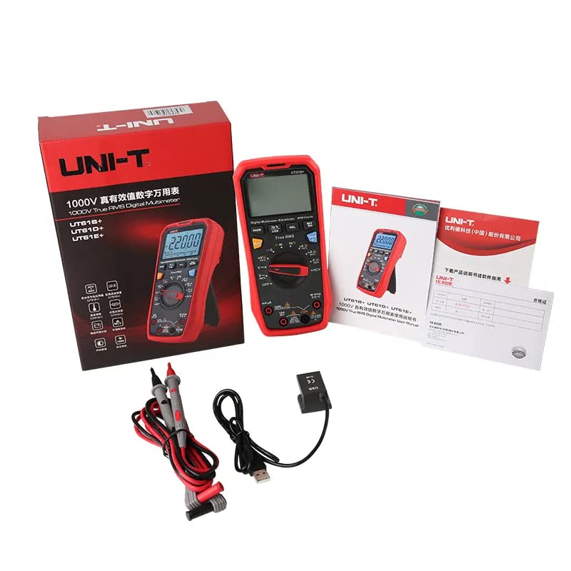 Contents of the UNI-T UT161B Multimeter package