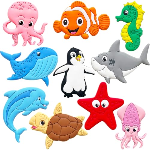 Comparison: Best Fridge Magnets For Toddlers 7 Toddler Fridge Magnets for Kids - Kid Refrigerator Magnets for Toddlers - Ocean Animal Magnets for Fridge - Toddler Magnets for Refrigerator - Big Magnetic Animals - Educational Magnet for Whiteboard