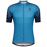 Scott RC Team 10 Fahrrad Trikot kurz Midnight blau 2021: Größe: M (46/48)