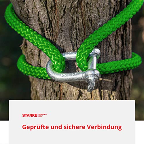 Seilwerk STANKE 10x Grillo in acciaio zincato 10mm...