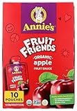 Annie'S Homegrown Organic Apple Fruit Sauce 10Pk, 32 Oz